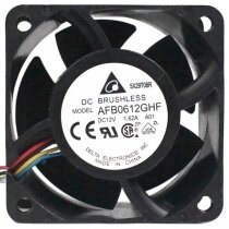 Delta AFB0612GHF 12V 1.62A 4 Wires Axial Cooling Fan