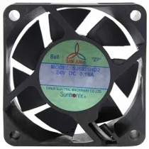 SAN JUN SJ6025HD2 24V 0.18A 2 / 3 Wires Axial Cooling Fan