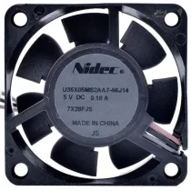 Nidec U35X05MS2AA7-56J14 5V 0.18A 3 Wires Axial Cooling Fan