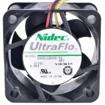 Nidec U40G12BHA5-52A87 DC 12V 0.08A 3 Wires Axial Cooling Fan