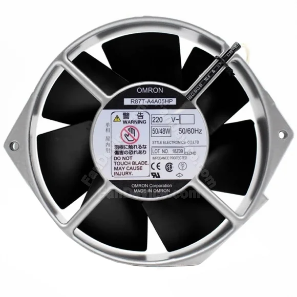 OMRON R87T-A4A05HP 220V 50/48W 2 Wires Impedance Protected Cooling Fan