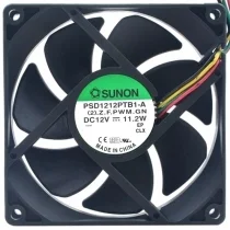 Sunon PSD1212PTB1-A DC 12V 11.2W 4 Wires PWM Axial Cooling Fan