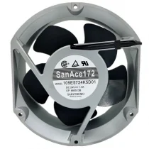 Sanyo 109E5724K5D01 DC 24V 1.3A 3 Wires Axial Cooling Fan