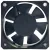 ADDA AD0624HX-D70GL 24V 0.08A 2 Wires HYPRO Bearing Cooling Fan