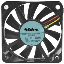 Nidec D06R-24SS1 05B DC 24V 0.14A 3 Wires Axial Cooling Fan