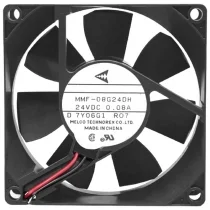 Mitsubishi MMF-08G24DH RO7 DC 24V 0.08A 2 Wires Axial Cooling Fan