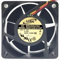 ADDA AD0612XB-A73GP 12V 0.33A DC Brushless 3 Wires Axial Cooling Fan