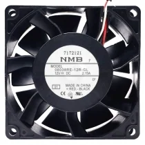 NMB 08038RE-12R-GL DC 12V 2.15A 3 Wires Axial Cooling Fan