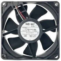 NMB-MAT 3110SB-04W-S69 DC 12V 0.28A 3 Wires Axial Cooling Fan