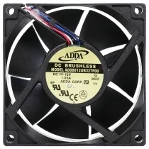 ADDA AD08012UB327F00 DC 12V 1.05A 4 Wires Axial Cooling Fan