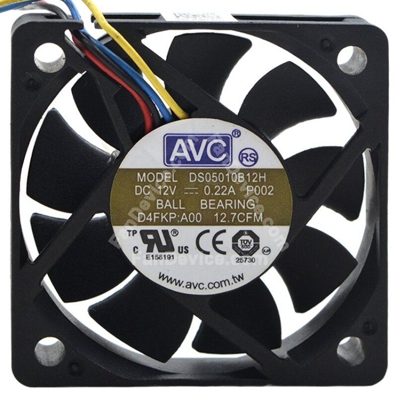 Ventola Di Raffreddamento DC Brushless 80mm – 12V 2.0W, 3000 RPM, Cuscinetto A Manicotto, 4 Fili, Per PC Desktop E Apparecchiature