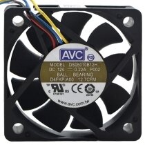 AVC DS05010B12H DC 12V 0.22A 5010 Bearing Axial Cooling Fan