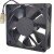 MECHATRONICS F8025X24B RHR DC 24V 0.260A 2 Wires Axial Cooling Fan