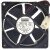 MECHATRONICS F8025X24B RHR DC 24V 0.260A 2 Wires Axial Cooling Fan