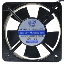 JIAFENG JF13538HA2HSL AC 220V-240V 0.14A 2 Wires Axial Cooling Fan