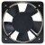 JIAFENG JF13538HA2HSL AC 220V-240V 0.14A 2 Wires Axial Cooling Fan