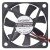 SANONDA KF6010M12R DC 12V 0.17A 2 Wires Brushless Axial Cooling Fan