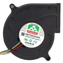 Protechnic MBT7524YB-W30 DC 24V 0.24A 4 Wires PWM Blower Cooling Fan