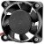 SNOWFAN Y-Y 4010H24S DC 24V 0.09A 2 Wires Axial Cooling Fan