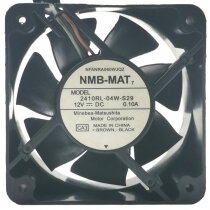 NMB-MAT 2410RL-04W-S29 DC 12V 0.10A 3 Wires Axial Cooling Fan