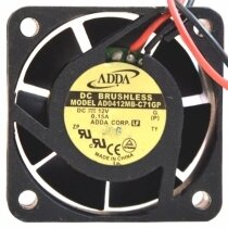 ADDA AD0412MB-C71GP DC 12V 0.15A 2 Wires Brushless Axial Cooling Fan