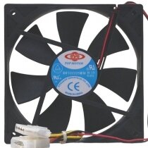 TOP Motor DF121225BM DC 12V 0.45A 2 Wires Axial Cooling Fan