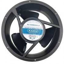 KAKU KA2208HA2-2 AC 220-240V 0.22/0.29A 2 Wires Axial Cooling Fan