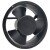 KAKU KA2208HA2-2 AC 220-240V 0.22/0.29A 2 Wires Axial Cooling Fan