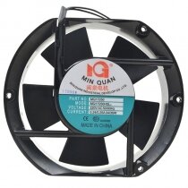 MIN QUAN MQ17250HSL2 AC 220V 0.24/0.25A 34/36W 2 Wires Axial Cooling Fan