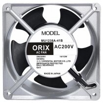 ORIX MU1238A-41B AC 200V 14/13W Ball Bearing Impedance Protected Axial Cooling Fan