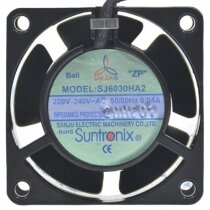 SAN JUN SJ6030HA2 AC 220V-240V 0.04A Impedance Protected Cooling Fan