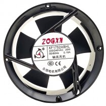 ZOGXN XF1752ABHL AC 220/240V 0.18A 28W 2 Wires Axial Cooling Fan