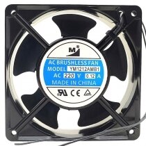 YM YM212AMB1 AC 220V 0.12A 2 Wires Brushless Axial Cooling Fan