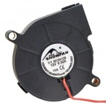 SNOWFAN Y-Y5015H12B DC 12V 0.32A 2 Wires Blower Cooling Fan