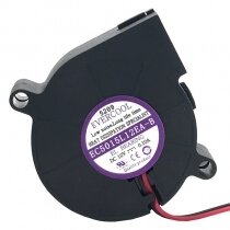 EVERCOOL EC5015L12EA-B DC 12V 0.10A EL Bearing Blower Cooling Fan