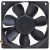 Sanyo Denki 9A0824S401 DC 24V 0.1A 2 Wires / 3 Wires Axial Cooling Fan