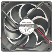 SANONDA KF12025H20S 20V 0.40A 2 Wires DC Brushless Axial Cooling Fan