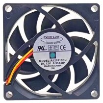 EVERFLOW R127015DU DC 12V 0.35AMP 2 Wires / 3 Wires Axial Cooling Fan
