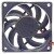 EVERFLOW R127015DU DC 12V 0.35AMP 2 Wires / 3 Wires Axial Cooling Fan