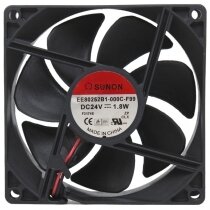 Sunon EE80252B1-000C-F99 DC 24V 1.8W Axial Cooling Fan