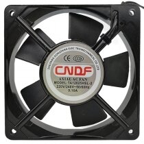 CNDF TA12025HSL-2 AC 220V/240V 0.10A 2 Wires Axial Cooling Fan