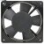 CNDF TA12025HSL-2 AC 220V/240V 0.10A 2 Wires Axial Cooling Fan