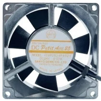 Sanyo 109P0824F4021 24V 0.07A DC Brushless 3 Wires Axial Cooling Fan