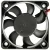 EVERFLOW R125010BH DC 12V 0.25AMP 2 / 3 Wires Axial Cooling Fan