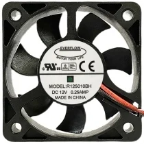EVERFLOW R125010BH DC 12V 0.25AMP 2 / 3 Wires Axial Cooling Fan