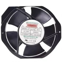 MECHATRONICS UF-15AC23 BTH 230V 27/26W 2 Wires Ball Bearing Cooling Fan