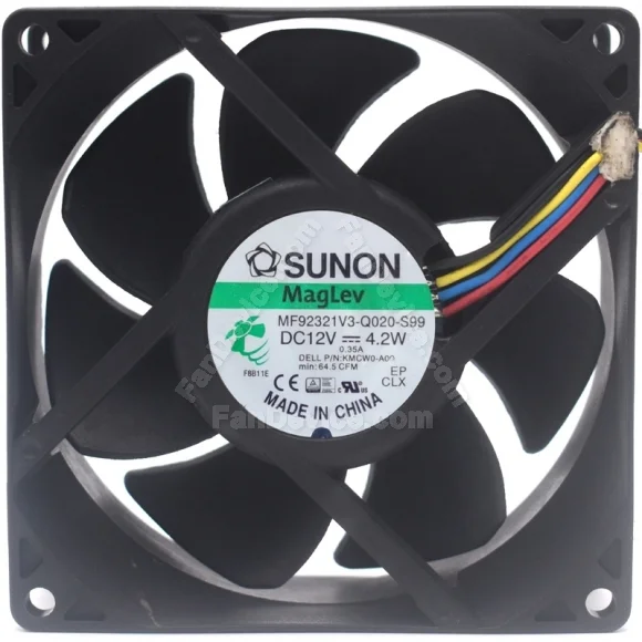 Sunon MF92321V3-Q020-S99 DC 12V 4.2W 4 Wires PWM Maglev Cooling Fan
