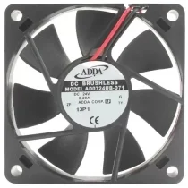 ADDA AD0724UB-D71 24V 0.20A 2 Wires Axial DC Brushless Cooling Fan