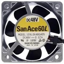 Sanyo 109L0648G405 DC 48V 0.07A 3 Wires Axial Cooling Fan