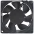 NMB-MAT 3610VL-04W-B20 DC 12V 0.24A 2 Wires Axial Cooling Fan